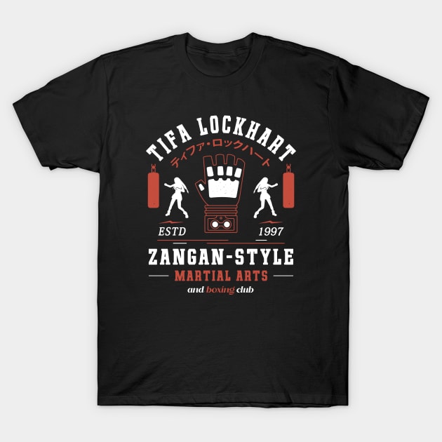 Tifa Lockhart Martial Arts Club T-Shirt by Lagelantee